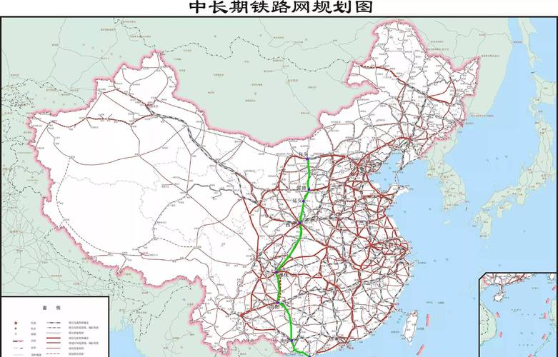 全国铁路运输,全国铁路运输线路图